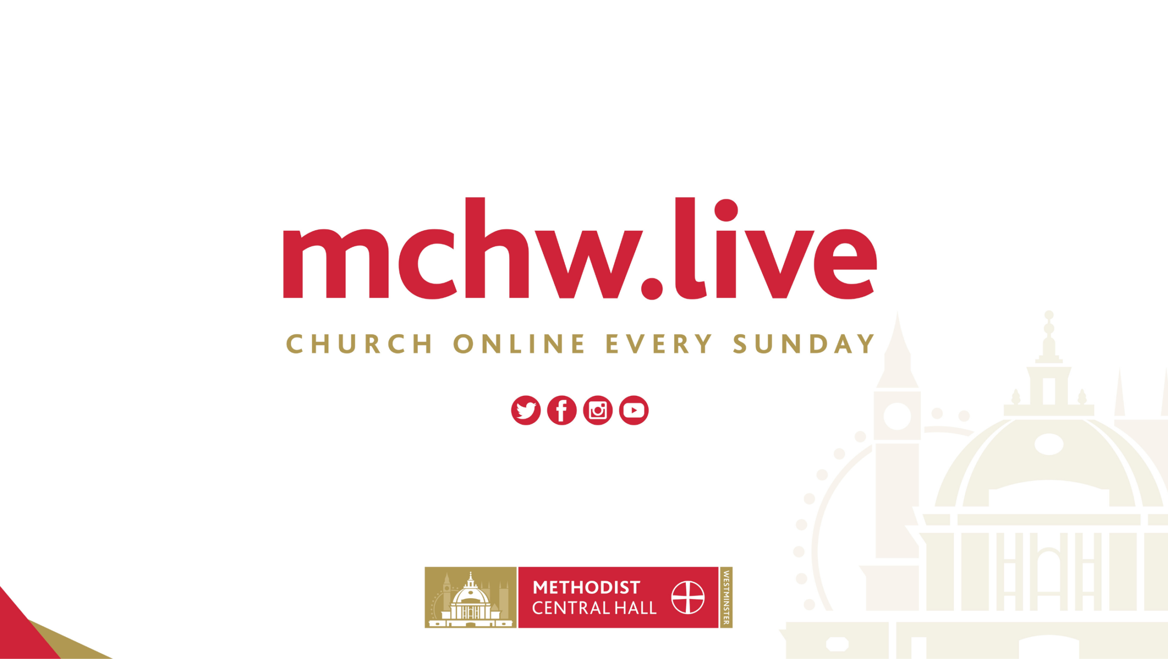 MCHW.LIVE – new website to host live streamed services.